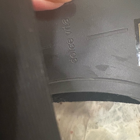 Dolce Vita Black Suede Heeled Boots - Picture 12 of 12